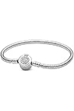 PANDORA Pulsera 599046C01-19 Corona Chispeante plata