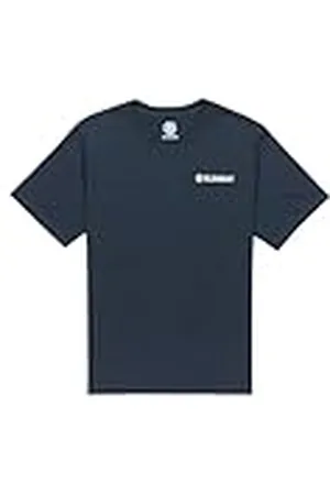 Element Blazin Chest SS - Camiseta de Manga Corta, Color Azul