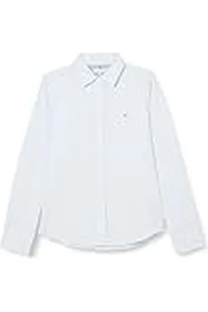 Tommy Hilfiger Blusa Mujer Essential Regular Shirt Camisa informal, Blau (Azul), 34
