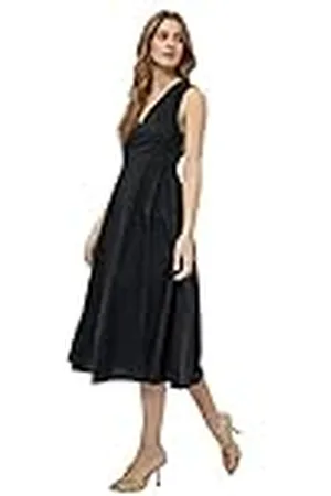 DESIRES Vestido Diddi Sin Mangas A Media Pantorrilla para Mujer, , XXL