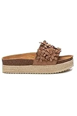 Refresh Sandalia Mujer Camel - Calzado Cómodo y Versátil - Moda casual - Modelo 17246201 (Talla 39)