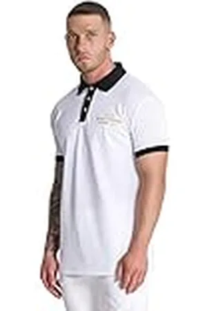 Gianni Kavanagh White Restart Polo Shirt, XXL Men