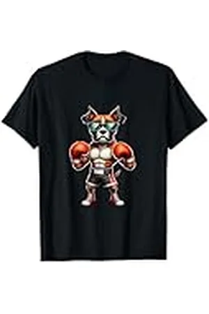 Boxer Boxing & Boxer Dog - Motif divertido para luchadores Camiseta