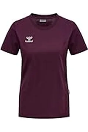 Hummel Hmlmove Grid Cotton - Camiseta de Manga Corta para Mujer
