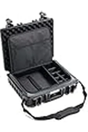B&W International 6040 - Maletín de Transporte para Exteriores, Color , con Funda para portátil, Impermeable según certificación IP67, Resistente al Polvo, irrompible e Indestructible