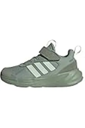 adidas OZELLE Shoes Kids, Zapatillas para Correr, Silver Green/Linen Green/Off White, 37 1/3 EU