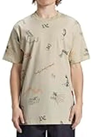 Dcshoes Dcshoes Scribble, Camiseta para Hombre Marrón