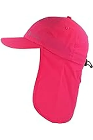 Eisley Kairo Kids Gorra con UPF50+, Transpirable y de Secado rápido, protección para el Cuello y cordón, Rosa, XS Unisex niños