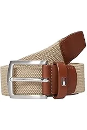 Tommy Hilfiger Cinturón Hombre Denton Elastic 3,5 cm trenzado, , 95 cm