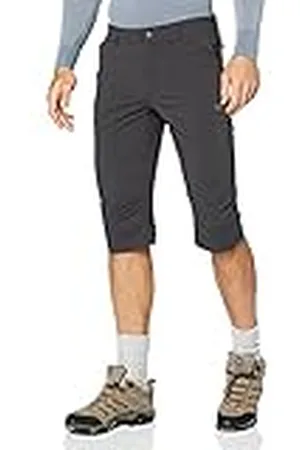 Jack Wolfskin Pantalones 3/4 para Hombre Activate Light M, Hombre, Pantalón Softshell., 1505491-6350048, , 48