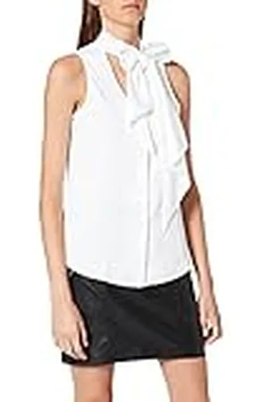 Closet Closet Sleeveless Pussy Bow Blouse Blusa, , 42 (Talla del Fabricante: 14) para Mujer