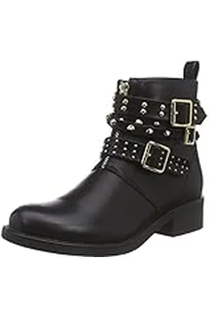 Pieces® Psvalora Boot Studs Blk, Botas sin Cordones Mujer, , 38 EU