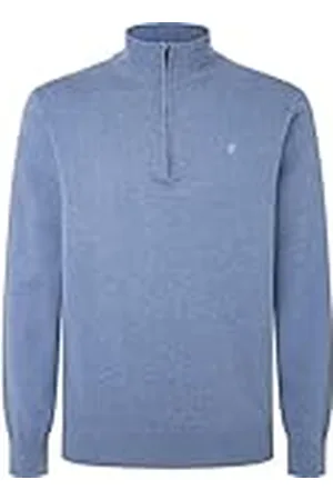 Hackett Algodón y Seda Hzip Prendas de Punto, , 3XL para Hombre