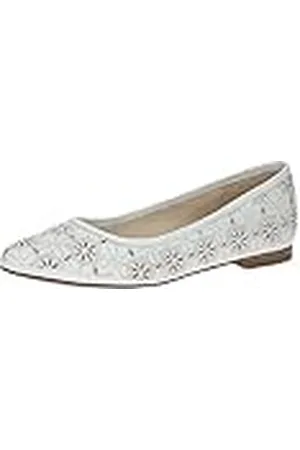 Caprice 9-9-22101-20, Bailarina Mujer, Blanco (White Nappa), 39 EU