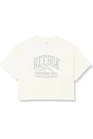 Reebok Camiseta de Manga Corta Mujer Graphic Logo Blanco