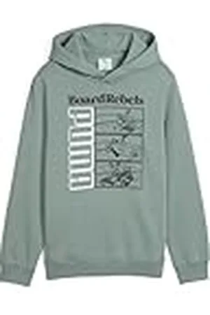 PUMA MID90S Hoodie FL B, Sudaderas con Capucha Niños,