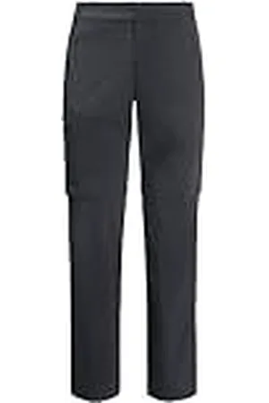 Jack Wolfskin Pantalones Glastal con Cremallera M Senderismo, Hombre, Fantasma, 56