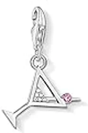 Thomas Sabo Charm Club Colgante charm para mujer en forma de copa de cóctel, de ley 925, 1802-013-27