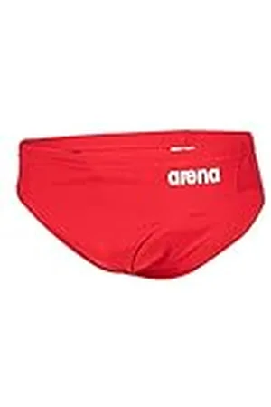 Arena Solid Team Junior Bañador para Niños, Secado Rápido, Tejido MaxLife Eco , Resistente al Cloro y Protección UV 50+