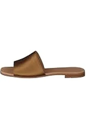 Ten Points Madeleine, Mules Mujer, Beige (Caramel 358), 37 EU