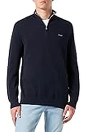 GANT Cotton Pique Halfzip Pullover DE ALGODÓN con Cremallera Corta, , L para Hombre