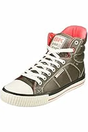 British Knights Atoll, Zapatillas de Estar por casa Mujer, Dark Grey/Neon Pink 1, 37