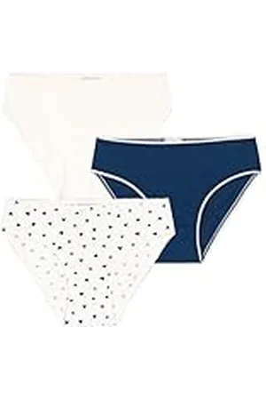 Petit Bateau A0A3X, Braga Niñas (Pack de 3), , 5 años