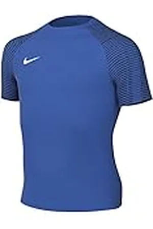 Nike Dri-Fit Academy, Camiseta De Fútbol De Manga Corta, Royal Blue/Midnight Navy/White, L, Chico