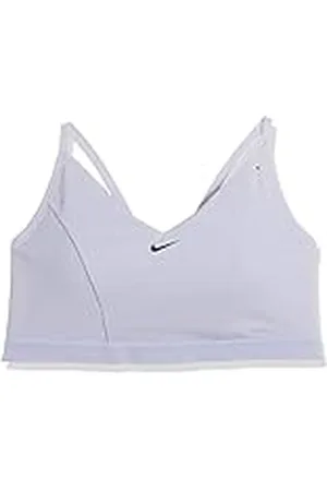 Nike Indy Rib Bra Sujetador de Deporte, Mujer, , M