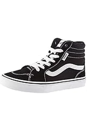 Vans Filmore Hi, Zapatillas para Unisex niños, (Suede/Canvas) black/white, 38 EU
