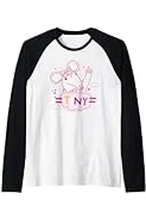 Clangers Tiny Clanger Cute Wave Retro Camiseta Manga Raglan