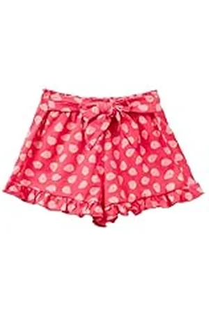 Benetton Short 3m39g901d Pantalones Cortos, , 110 cm Niñas y niñas