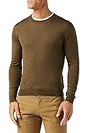 Falke Crewneck - Camiseta de Manga Larga para Hombre, Hombre, 60000, , XX-Large