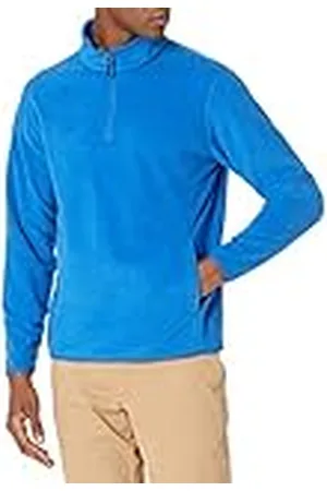 Amazon Chaqueta de Forro Polar con Cremallera de un Cuarto Hombre, , M