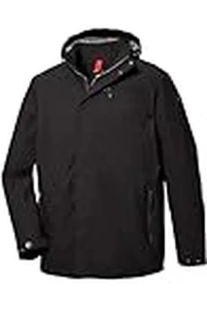 Stoy Chaqueta funcional para hombre con capucha desmontable, tallas grandes STS 5 MN JCKT, , 5XL, 41409-000