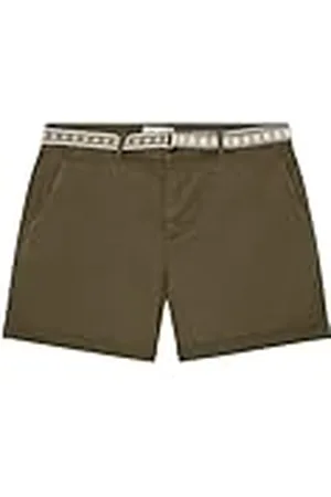 Springfield SPRINGFILED, Mujer, Short Chino Cinturón, Light Khaki, 44
