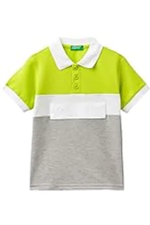 Benetton Camiseta Polo M/M 3088G300N Camisa, , 2 años para Niños