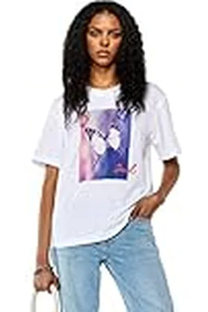 Diesel T-Danny-L1 Maglietta Camisa, , M para Mujer