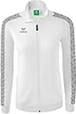 Erima Mujer Essential Team Chaqueta Tracktop, blanco, 38
