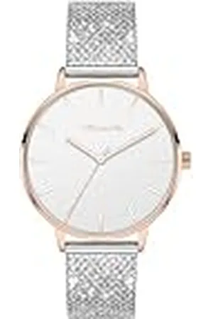 Tamaris Reloj Analógico para Mujeres de Cuarzo con Correa en Acero Inoxidable TT-0151-MQ