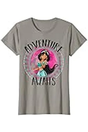Disney Aladdin Jasmine Adventure Awaits Graphic Camiseta Camiseta