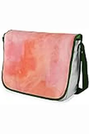 Bonamaison Bolso escolar de mensajero impreso digitalmente con correa caqui para estudiantes, bolsa cruzada, bolsa de mensajero, bolsa de hombro para la escuela, vuelta a la escuela, tamaño: 29 x 36