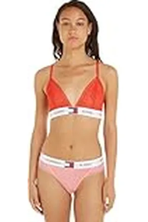 Tommy Hilfiger Sujetador Triangular para Mujer Unlined Elástico, , L