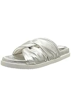 Högl Adele, Pantuflas Mujer, Plata, 35 EU Ancho