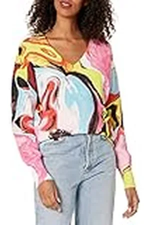 Desigual Tuttifruti Jers_Eugenia 9019 Tutti Fruti Jersey, Acabados del Material, M para Mujer