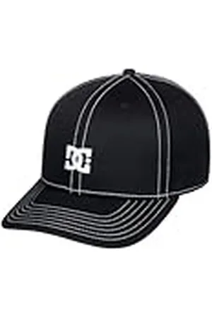 Dcshoes Dcshoes DC Cap Star, Gorra con Ajuste Posterior a Presión para Hombre Negro