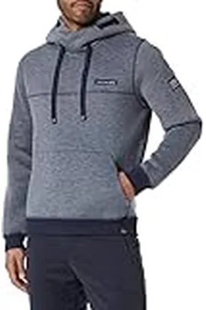 Timezone Sudadera con Capucha de Alta tecnología, , S para Hombre