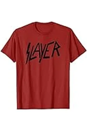 Slayer Black Classic Logo Camiseta