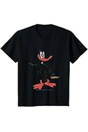 LOONEY TUNES Niños Daffy Distressed Camiseta Camiseta