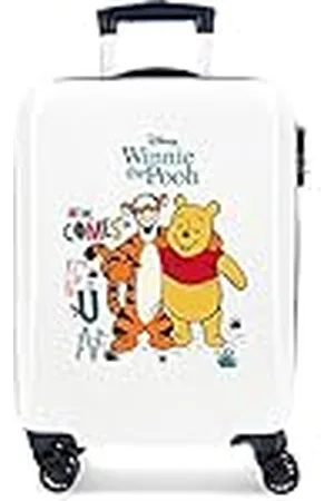 Disney Pepe Jeans, Winnie The Pooh Maleta de cabina 38x55x20 cms Rígida ABS Cierre de combinación lateral 34L 2 kgs 4 Ruedas dobles